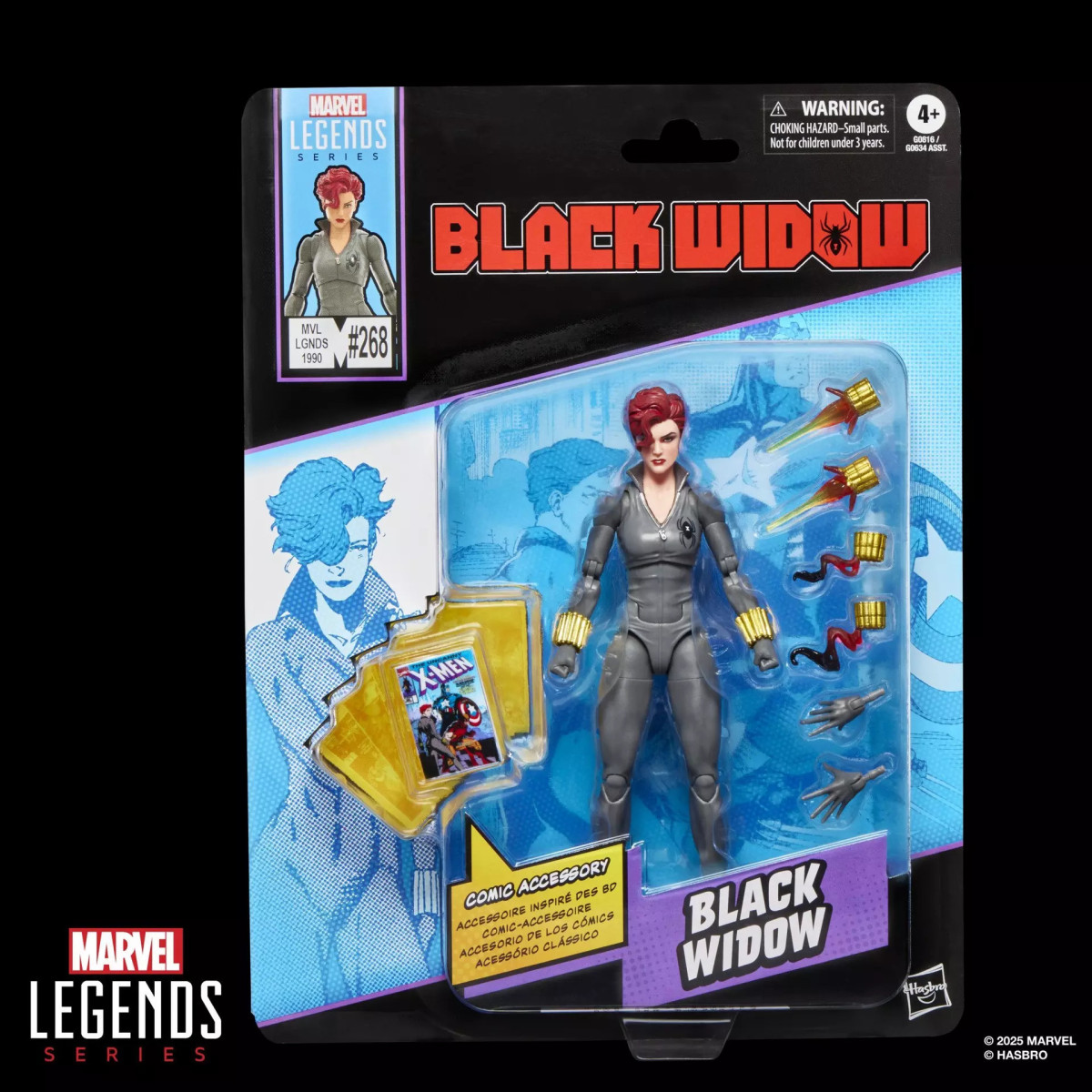 Marvel Legends - Black Widow (grey uniform) - Mini Comics Wave 2