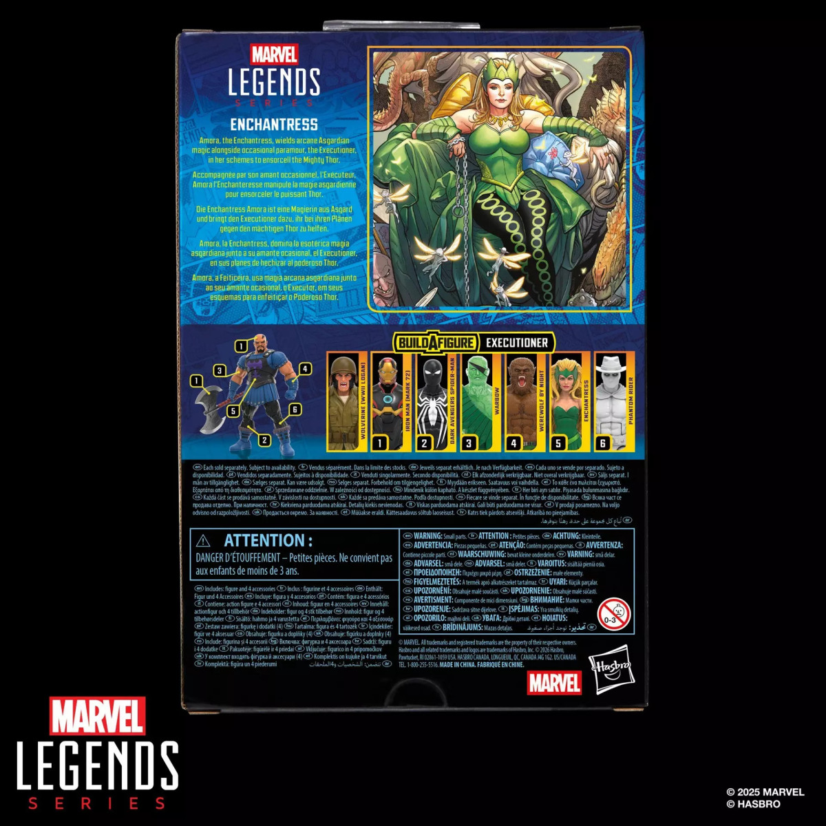 Marvel Legends - Enchantress - Executioner BAF