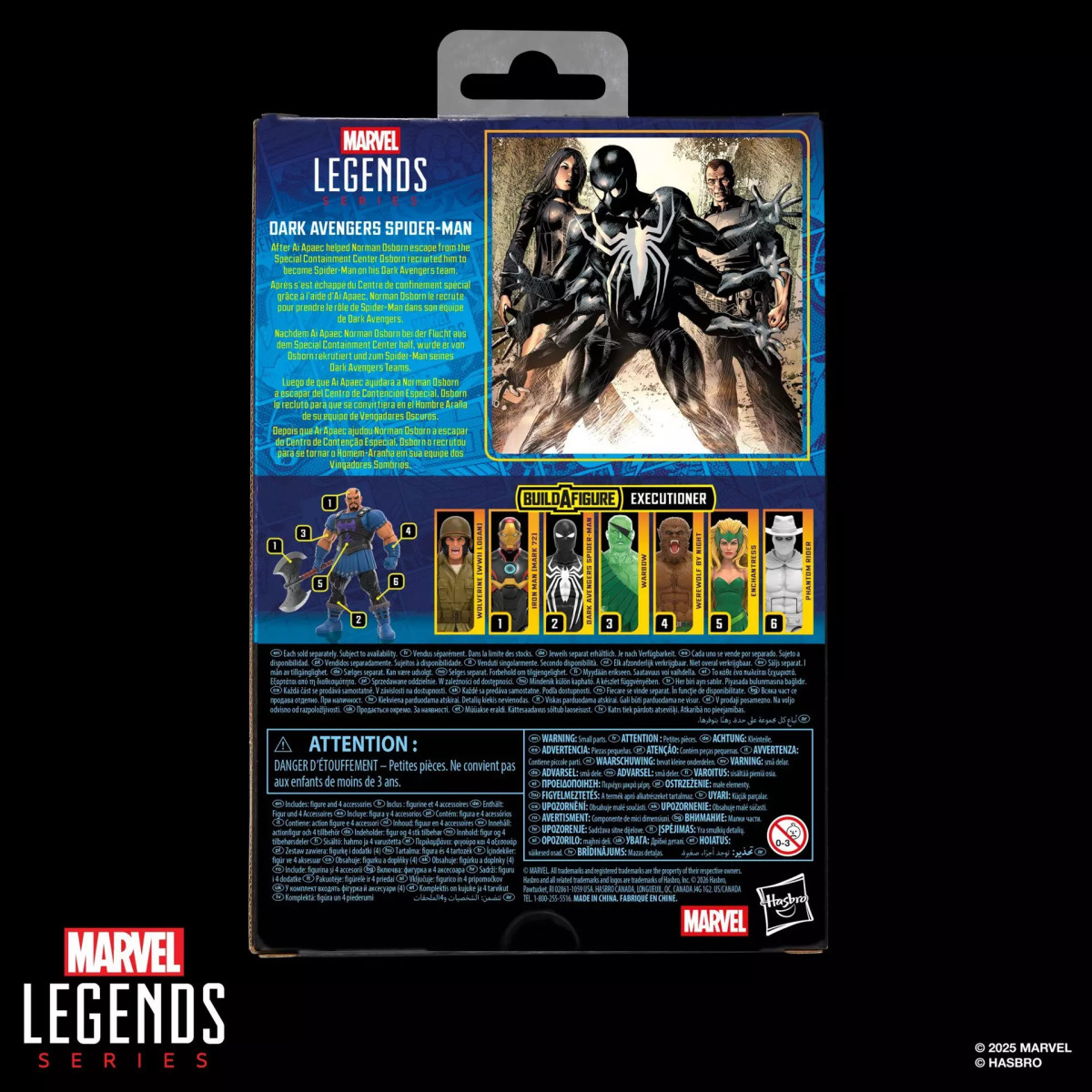 Marvel Legends - Dark Avenger Spider-Man - Executioner BAF