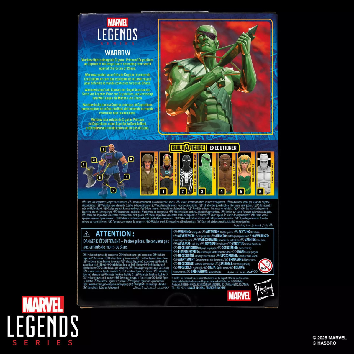 Marvel Legends - Warbow (Saga of Crystar) - Executioner BAF