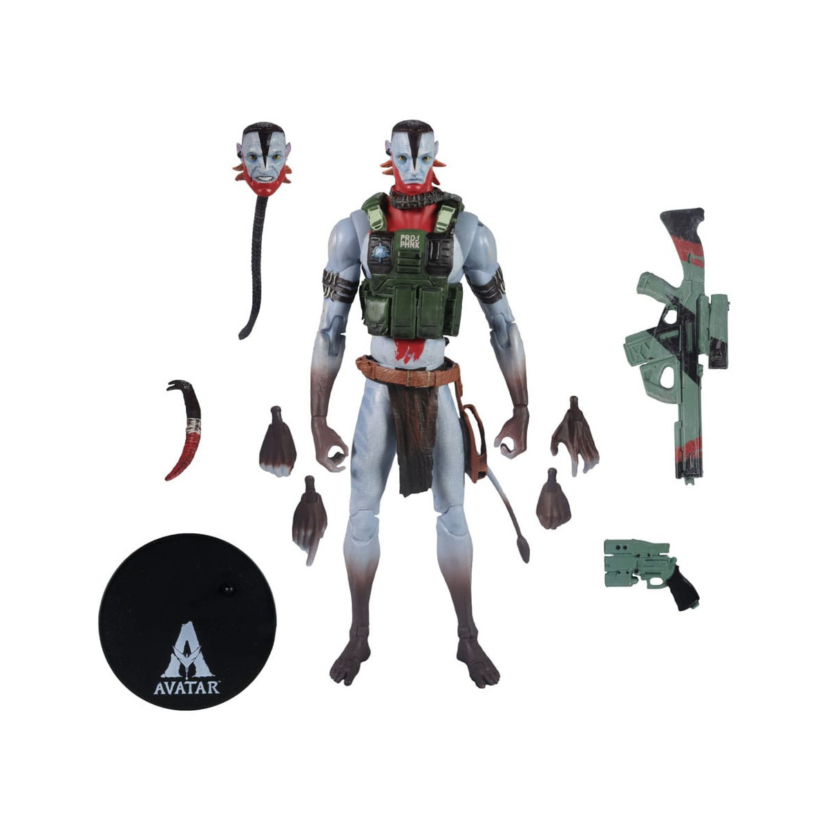 Mc Farlane - Avatar fire and Ash - Quaritch (Ash Warrior)