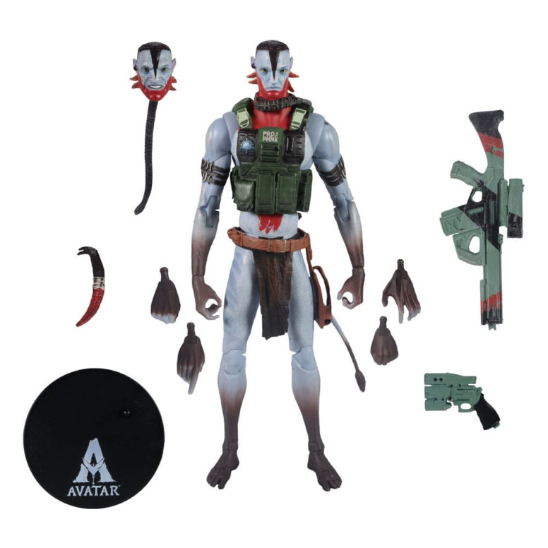 Mc Farlane - Avatar fire and Ash - Quaritch (Ash Warrior)