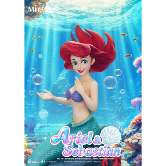 Beast Kingdom Disney - Master Craft Ariel & Sébastien - The Little Mermaid