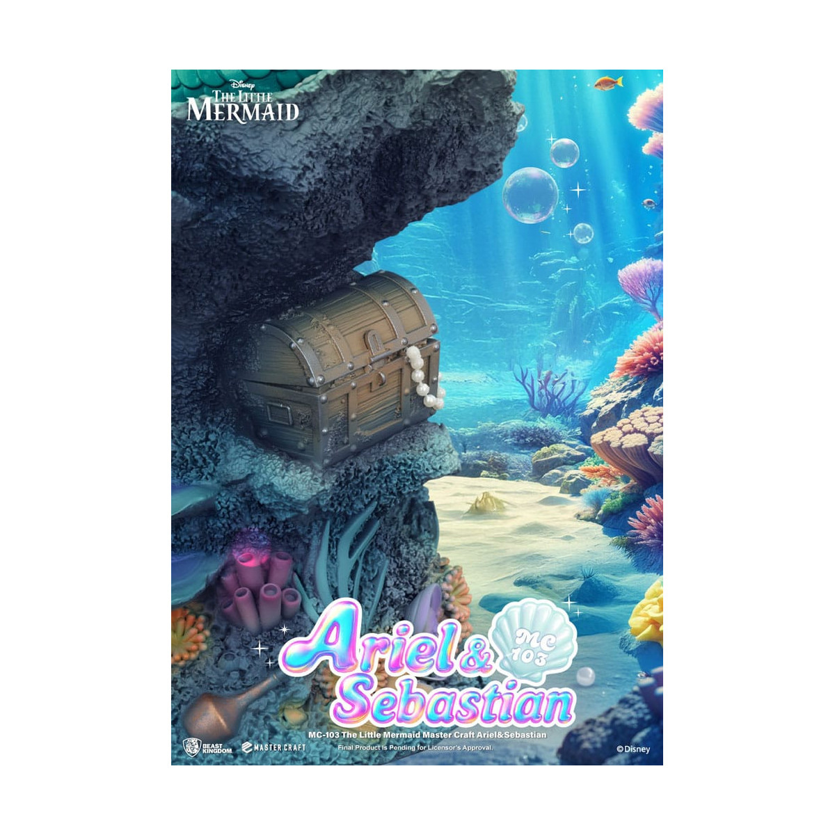 Beast Kingdom Disney - Master Craft Ariel & Sébastien - The Little Mermaid