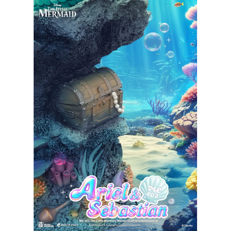 Beast Kingdom Disney - Master Craft Ariel & Sébastien - The Little Mermaid