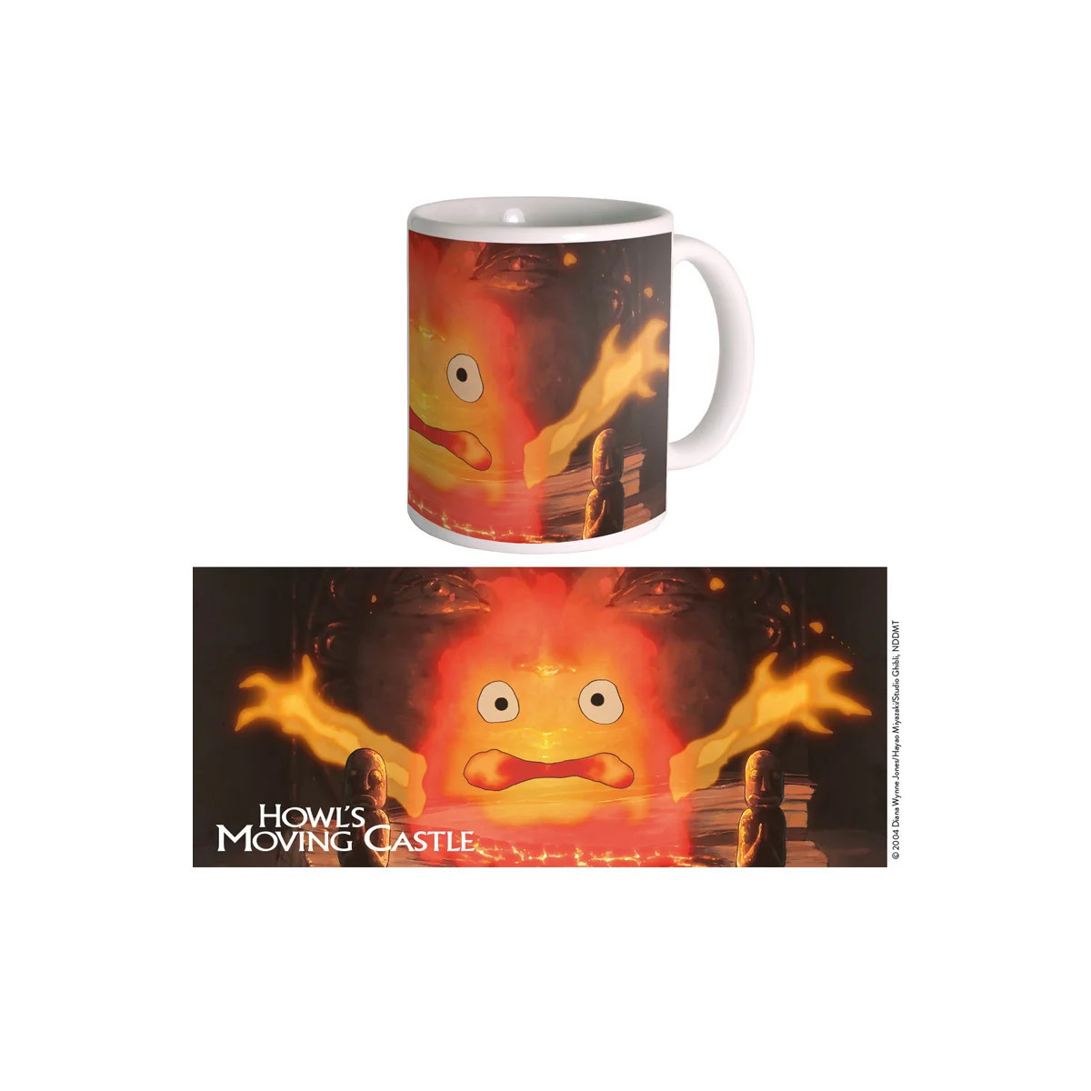 Semic - Mug Ghibli 11 - Calcifer - The Moving Castle