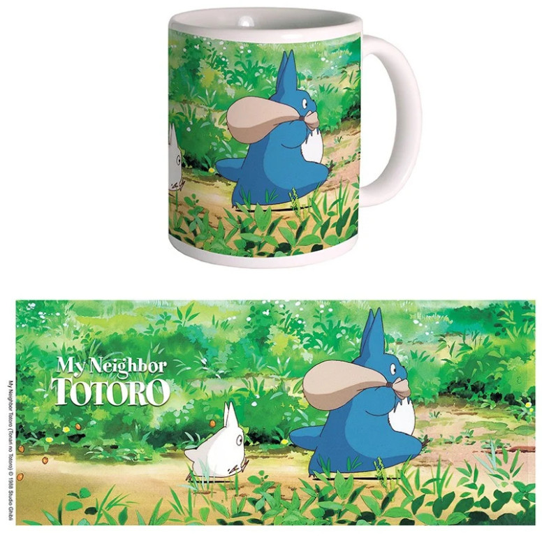Semic - Mug Ghibli 08 - Totoro Blue and White - My Neighbor Totoro