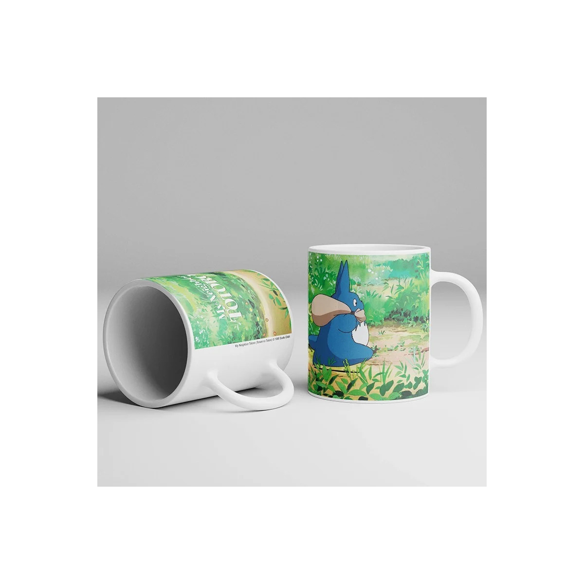 Semic - Mug Ghibli 08 - Totoro Blue and White - My Neighbor Totoro