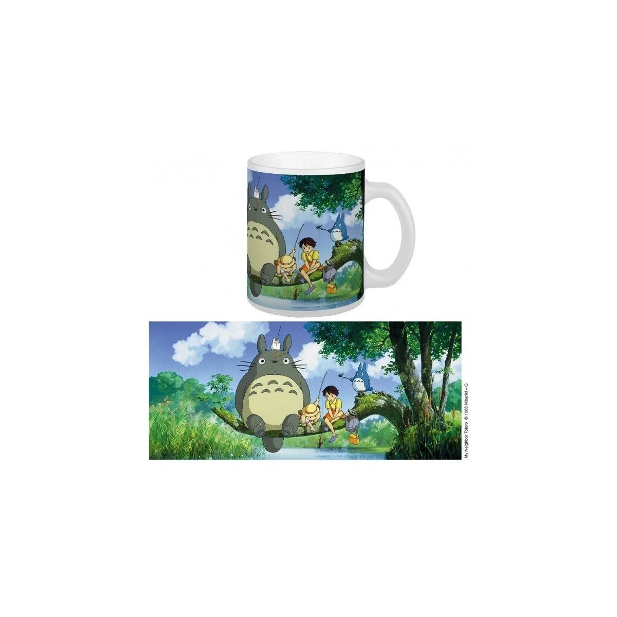Semic - Mug Ghibli 01 - Totoro Peach - My Neighbor Totoro