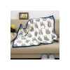Marushin - Plaid Silhouette Totoro Gris 70x100 cm - My Neighbor Totoro