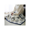 Marushin - Plaid Silhouette Totoro Gris 70x100 cm - My Neighbor Totoro