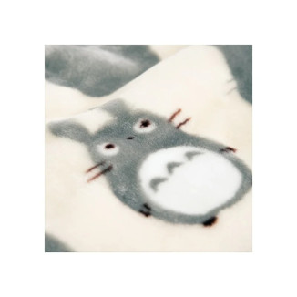Marushin - Plaid Silhouette Totoro Gris 70x100 cm - My Neighbor Totoro