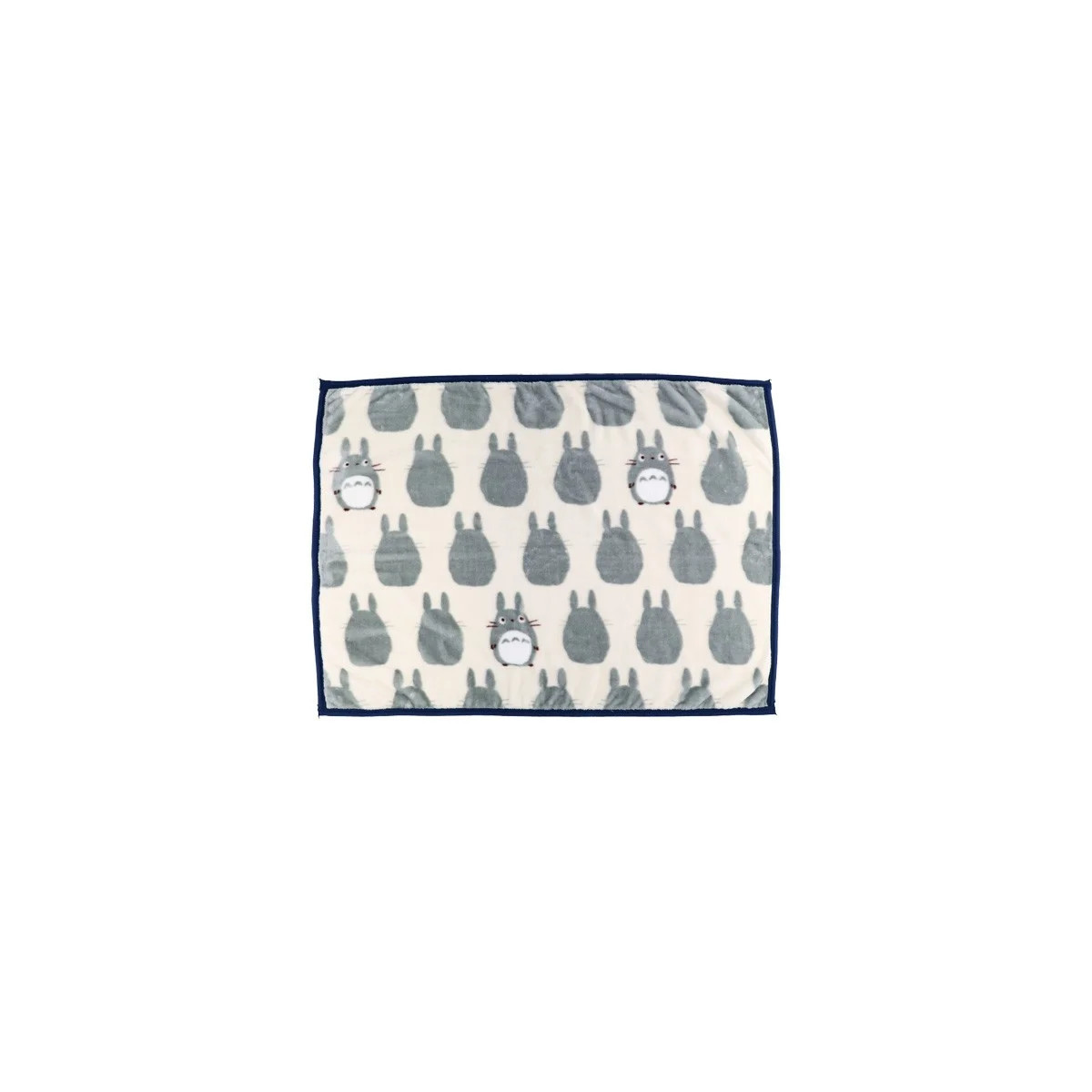 Marushin - Plaid Silhouette Totoro Gris 70x100 cm - My Neighbor Totoro