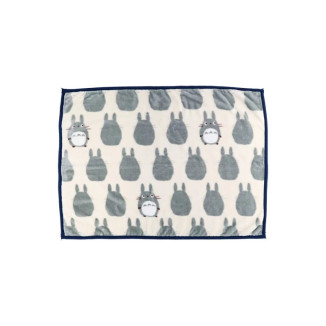 Marushin - Plaid Silhouette Totoro Gris 70x100 cm - My Neighbor Totoro