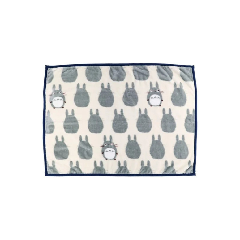 Marushin - Plaid Silhouette Totoro Gris 70x100 cm - My Neighbor Totoro
