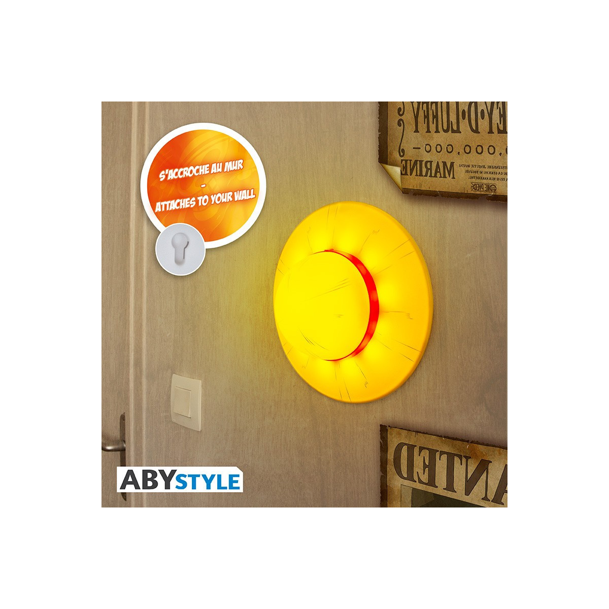 ABYstyle - One Piece - Straw Hat Lamp