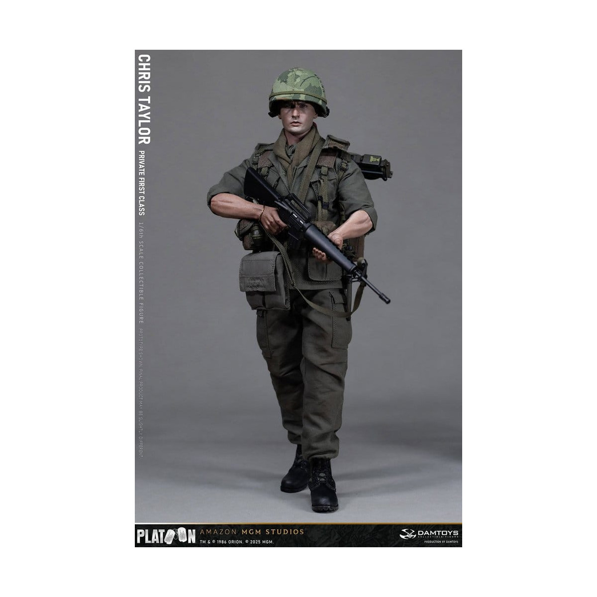 DAMTOYS - Platoon - Chris Taylor 1/6 Collectible