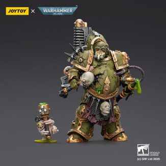 Joytoy - Death Guard - Foul Blight spawn with Plague Sprayer 1/18 - Warhammer 40k