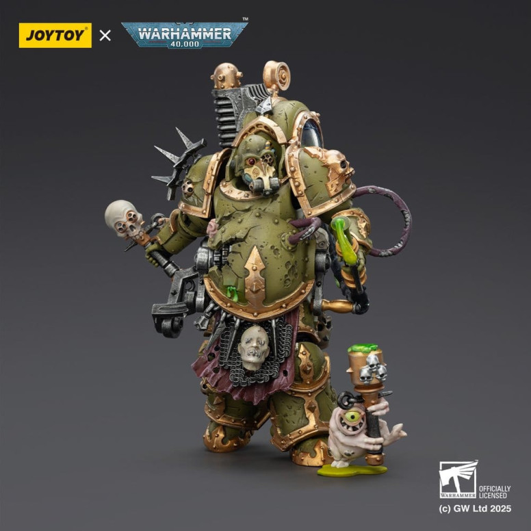 Joytoy - Death Guard - Foul Blight spawn with Plague Sprayer 1/18 - Warhammer 40k