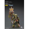 Joytoy - Death Guard - Plague Marine Icon bearer with Boltgun and Plague knife 1/18 - Warhammer 40k