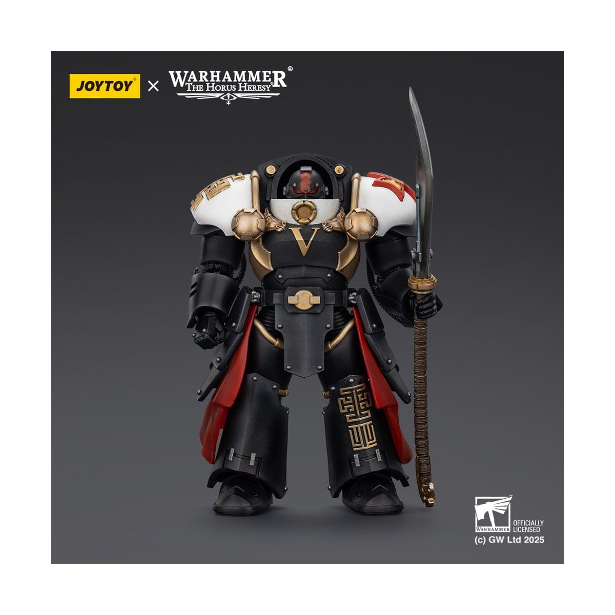 JoyToy Space Marines - White Scars - Ebon Keshig The Terminator 1 with Power Glaive 1/18 - The Horus Heresy