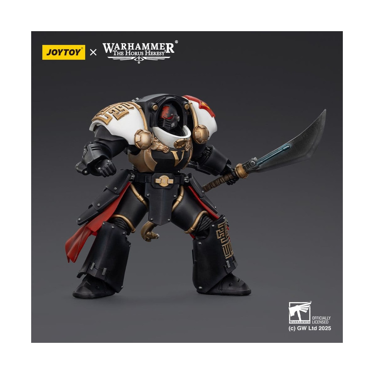 JoyToy Space Marines - White Scars - Ebon Keshig The Terminator 1 with Power Glaive 1/18 - The Horus Heresy
