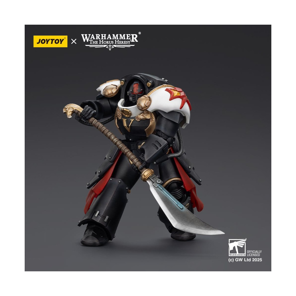 JoyToy Space Marines - White Scars - Ebon Keshig The Terminator 1 with Power Glaive 1/18 - The Horus Heresy