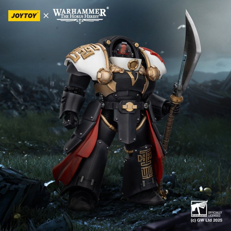 JoyToy Space Marines - White Scars - Ebon Keshig The Terminator 1 with Power Glaive 1/18 - The Horus Heresy