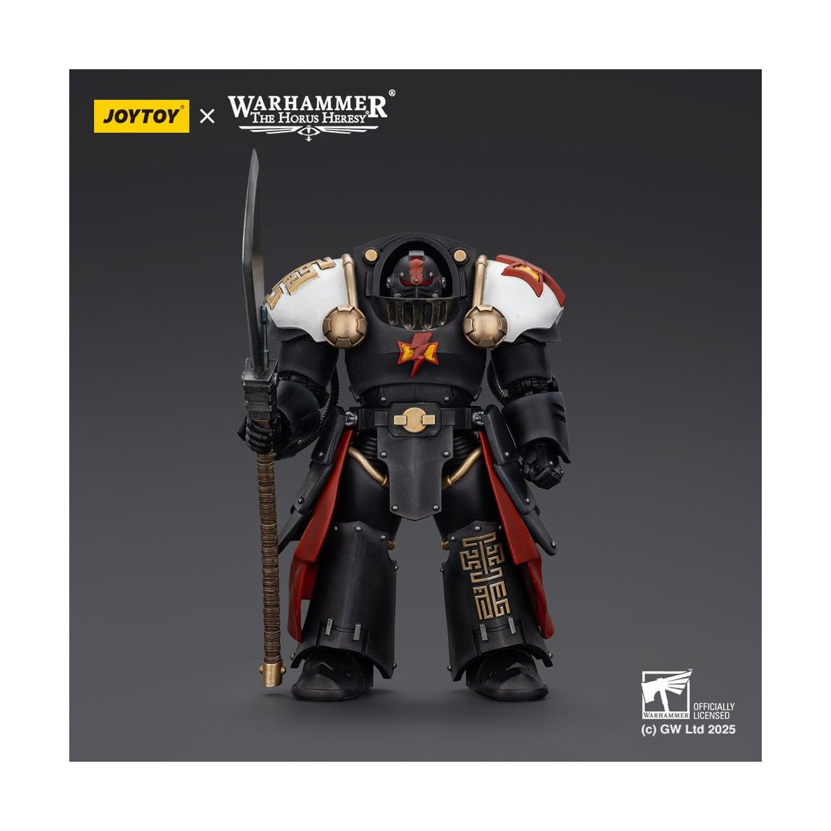 JoyToy Space Marines - White Scars - Ebon Keshig The Terminator 2 with Power Glaive 1/18 - The Horus Heresy