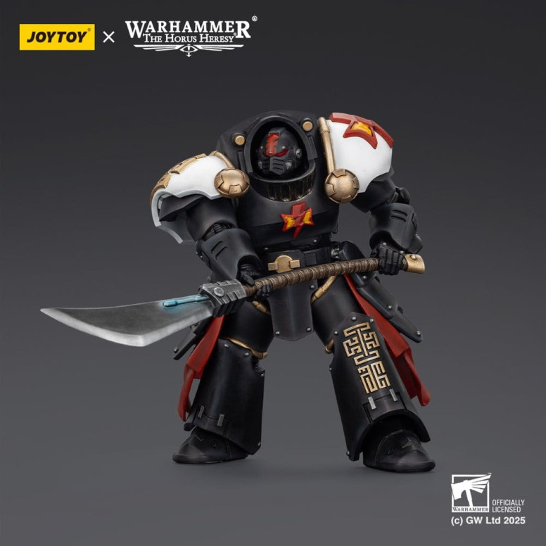 JoyToy Space Marines - White Scars - Ebon Keshig The Terminator 2 with Power Glaive 1/18 - The Horus Heresy