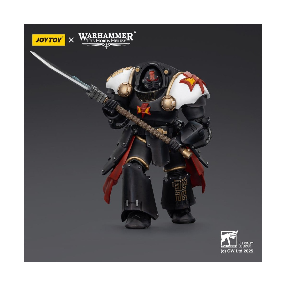 JoyToy Space Marines - White Scars - Ebon Keshig The Terminator 2 with Power Glaive 1/18 - The Horus Heresy