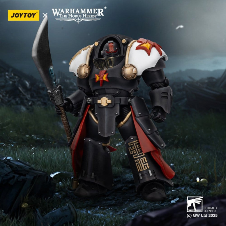 JoyToy Space Marines - White Scars - Ebon Keshig The Terminator 2 with Power Glaive 1/18 - The Horus Heresy
