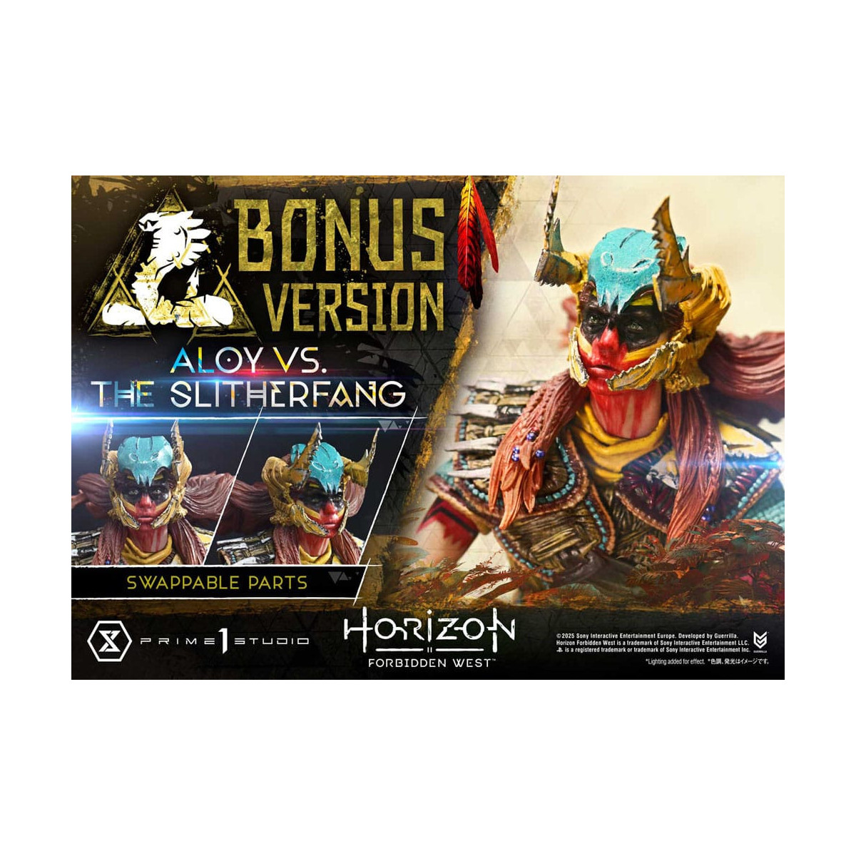 Prime 1 Studio - Aloy vs. The Slitherfang Bonus Version - Horizon Forbidden West Ultimate Diorama Masterline Series