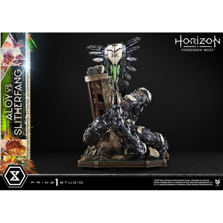 Prime 1 Studio - Aloy vs. The Slitherfang Bonus Version - Horizon Forbidden West Ultimate Diorama Masterline Series
