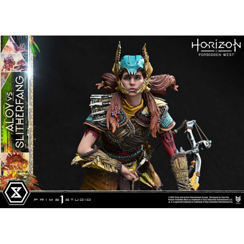 Prime 1 Studio - Aloy vs. The Slitherfang Bonus Version - Horizon Forbidden West Ultimate Diorama Masterline Series