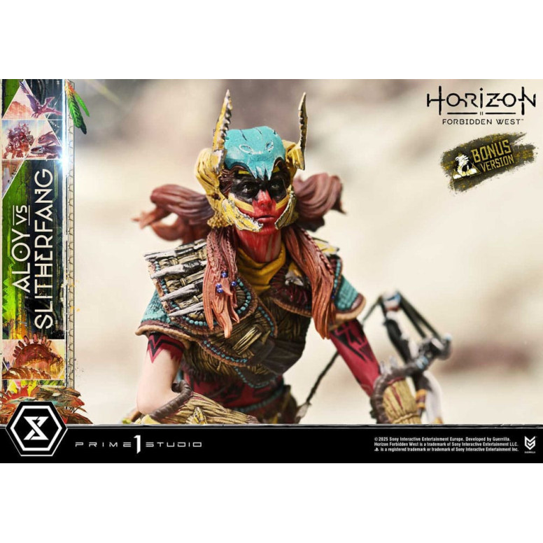 Prime 1 Studio - Aloy vs. The Slitherfang Bonus Version - Horizon Forbidden West Ultimate Diorama Masterline Series