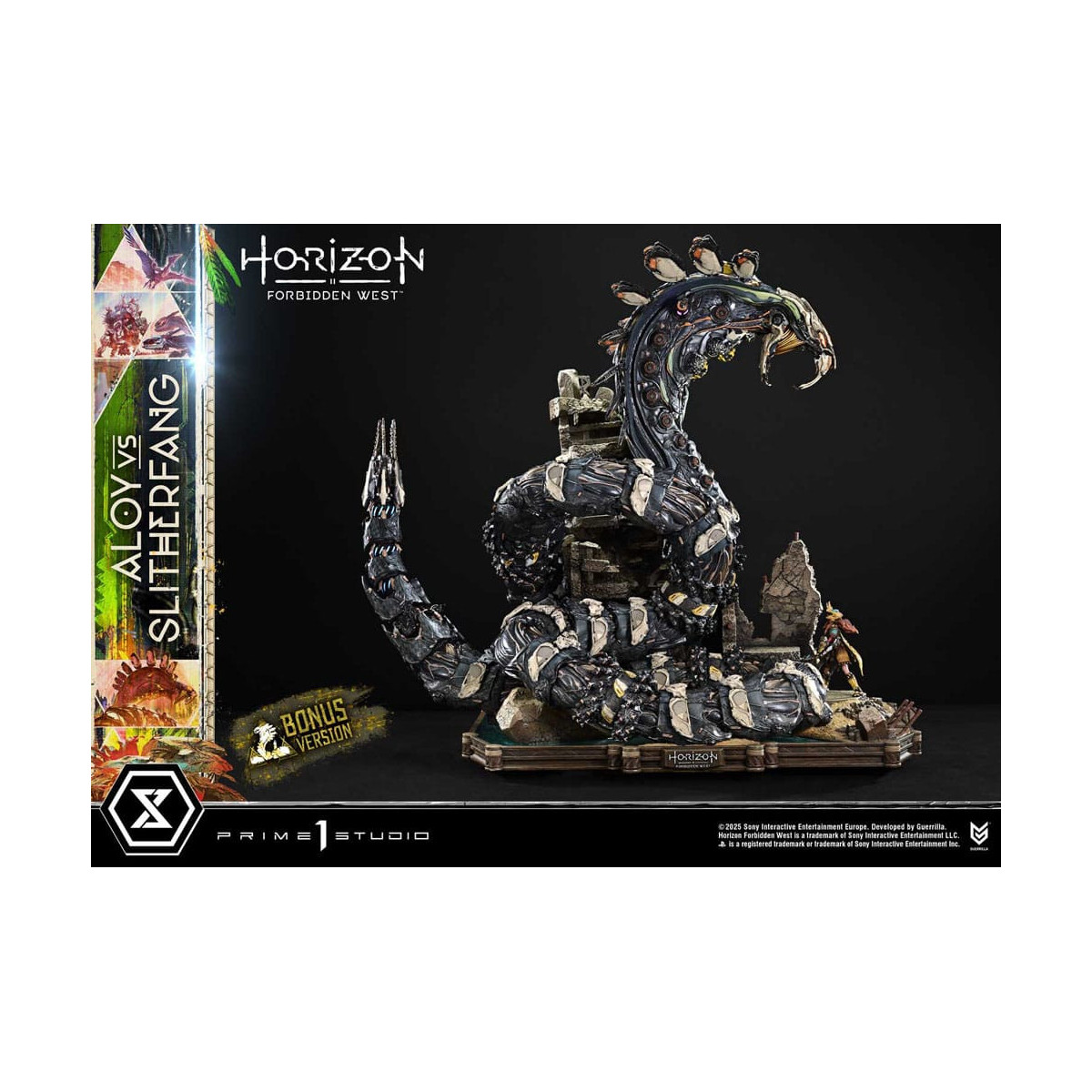 Prime 1 Studio - Aloy vs. The Slitherfang Bonus Version - Horizon Forbidden West Ultimate Diorama Masterline Series