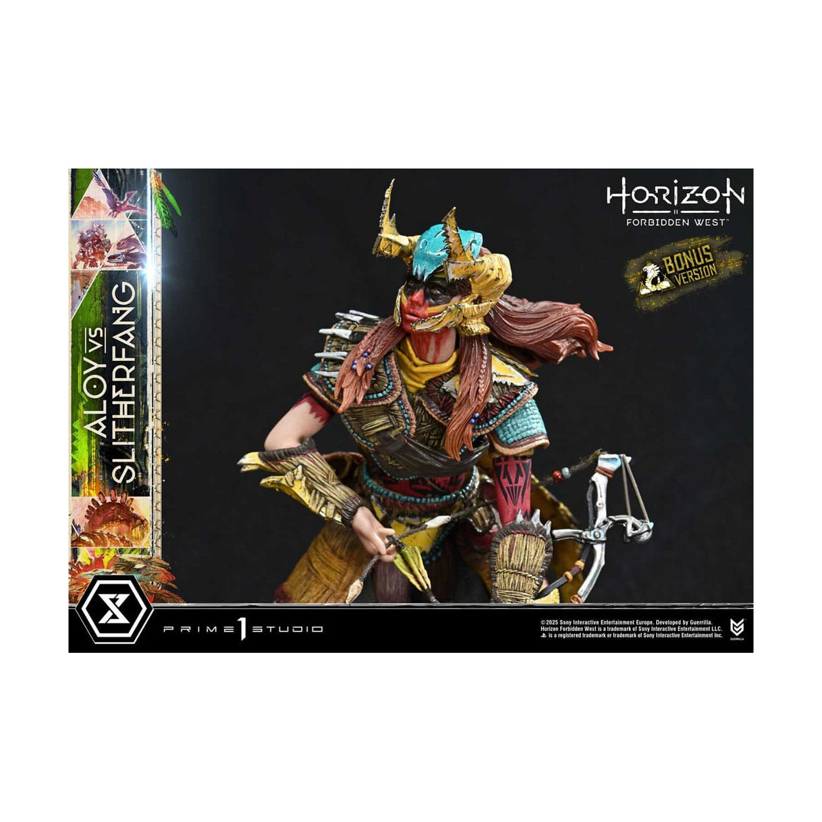 Prime 1 Studio - Aloy vs. The Slitherfang Bonus Version - Horizon Forbidden West Ultimate Diorama Masterline Series