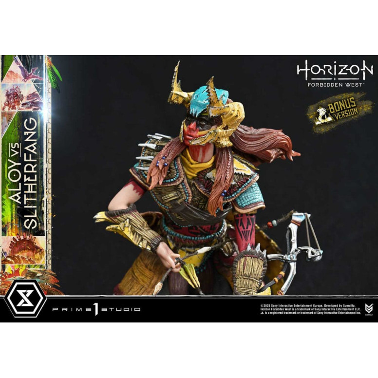 Prime 1 Studio - Aloy vs. The Slitherfang Bonus Version - Horizon Forbidden West Ultimate Diorama Masterline Series