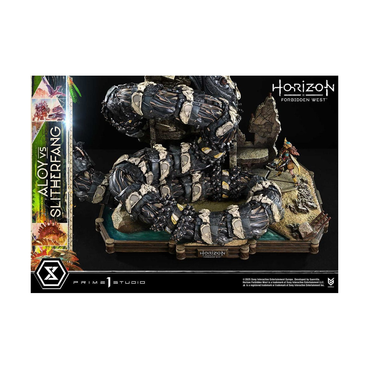 Prime 1 Studio - Aloy vs. The Slitherfang Bonus Version - Horizon Forbidden West Ultimate Diorama Masterline Series