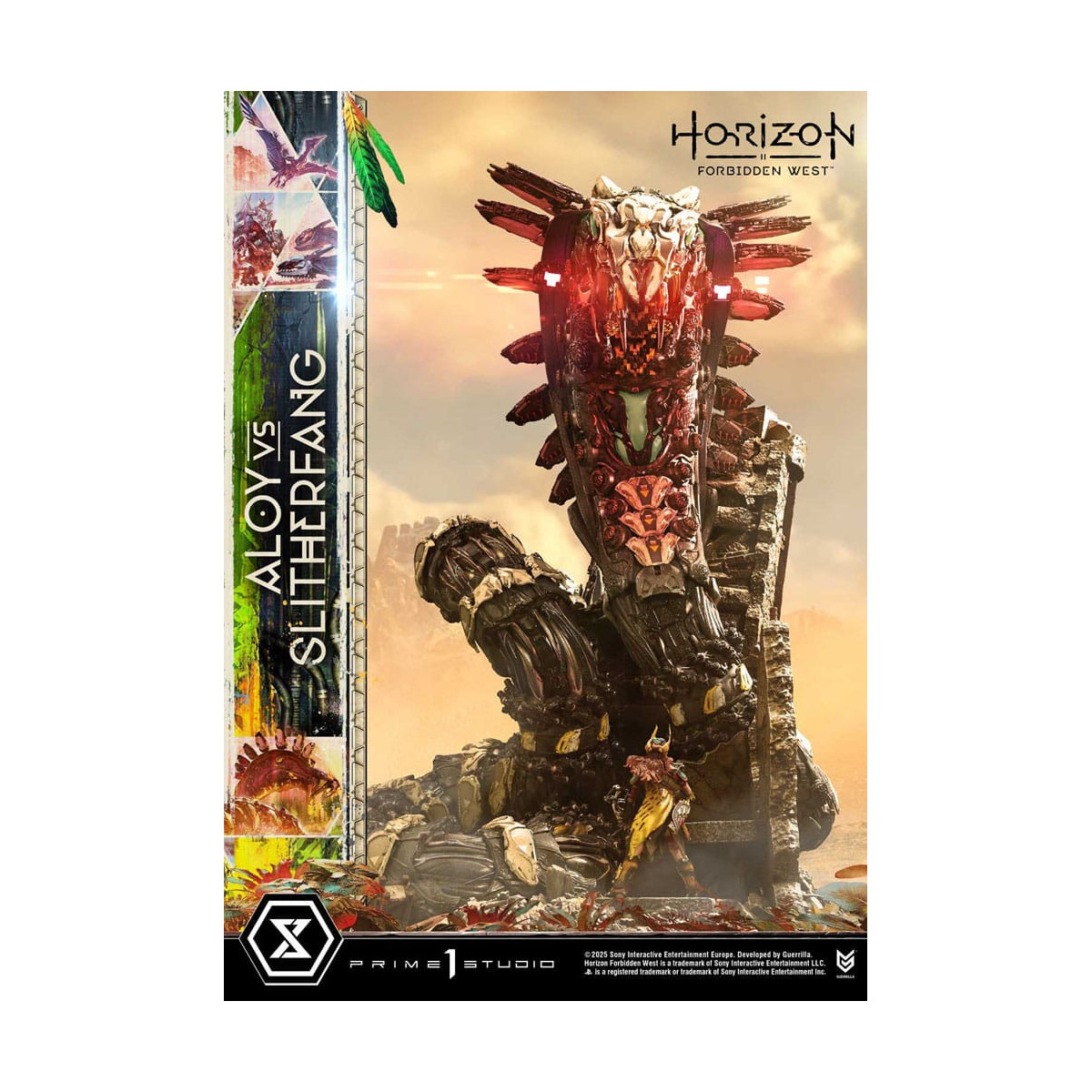 Prime 1 Studio - Aloy vs. The Slitherfang Bonus Version - Horizon Forbidden West Ultimate Diorama Masterline Series