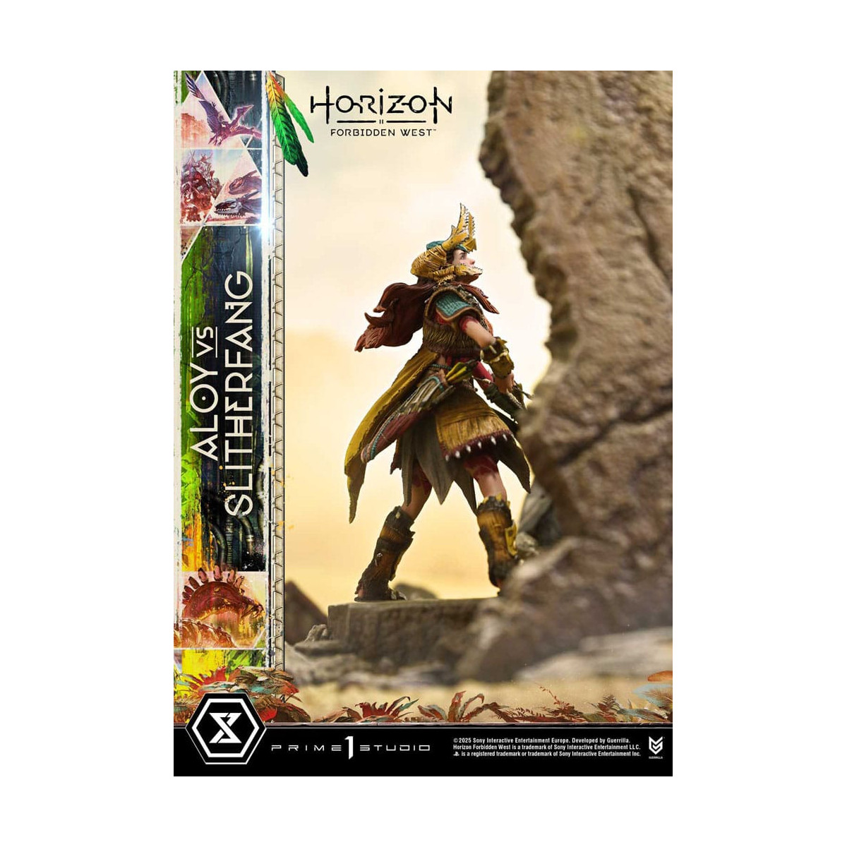 Prime 1 Studio - Aloy vs. The Slitherfang Bonus Version - Horizon Forbidden West Ultimate Diorama Masterline Series