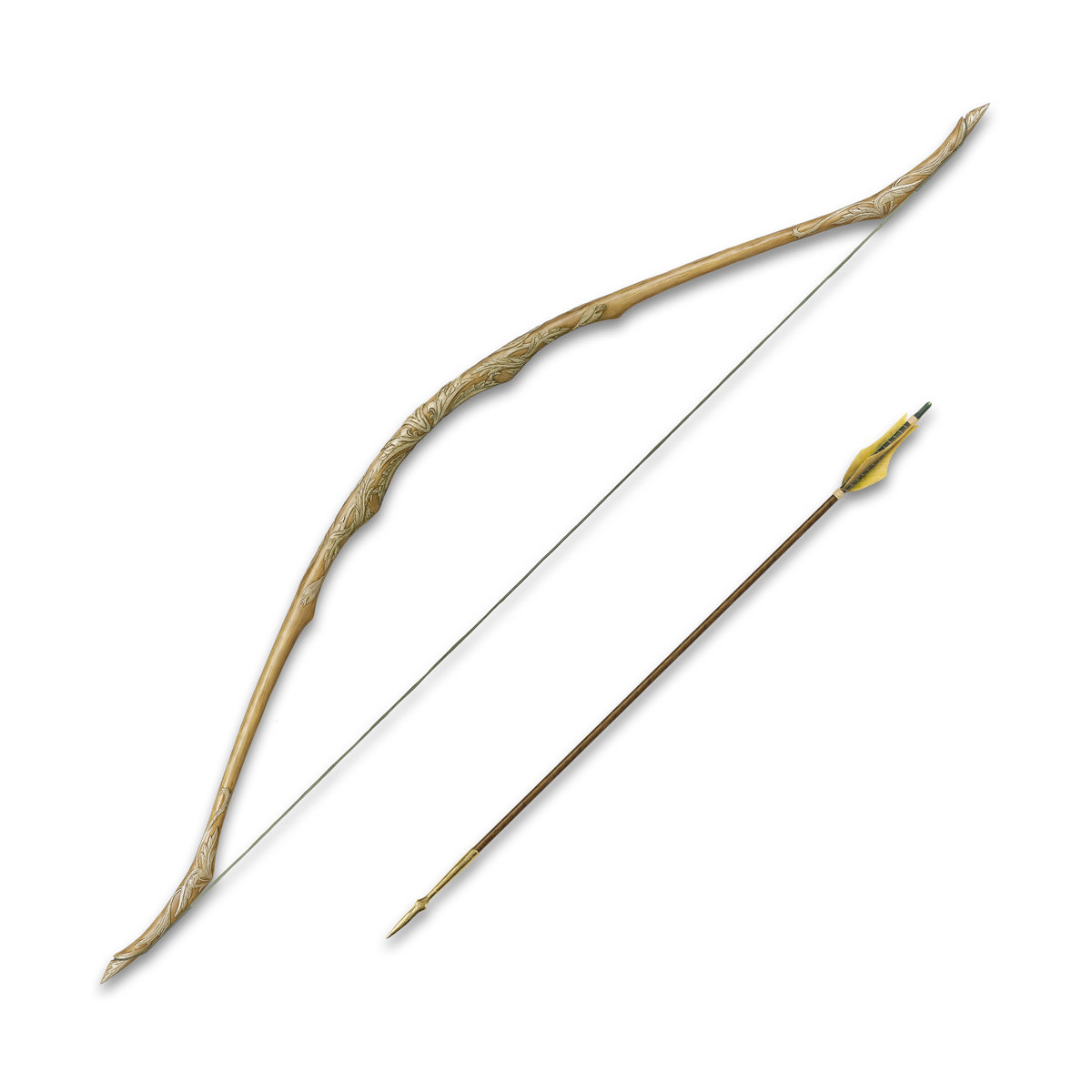 United Cutlery LOTR - Lothlorien Bow of Legolas - The Lord of the Rings