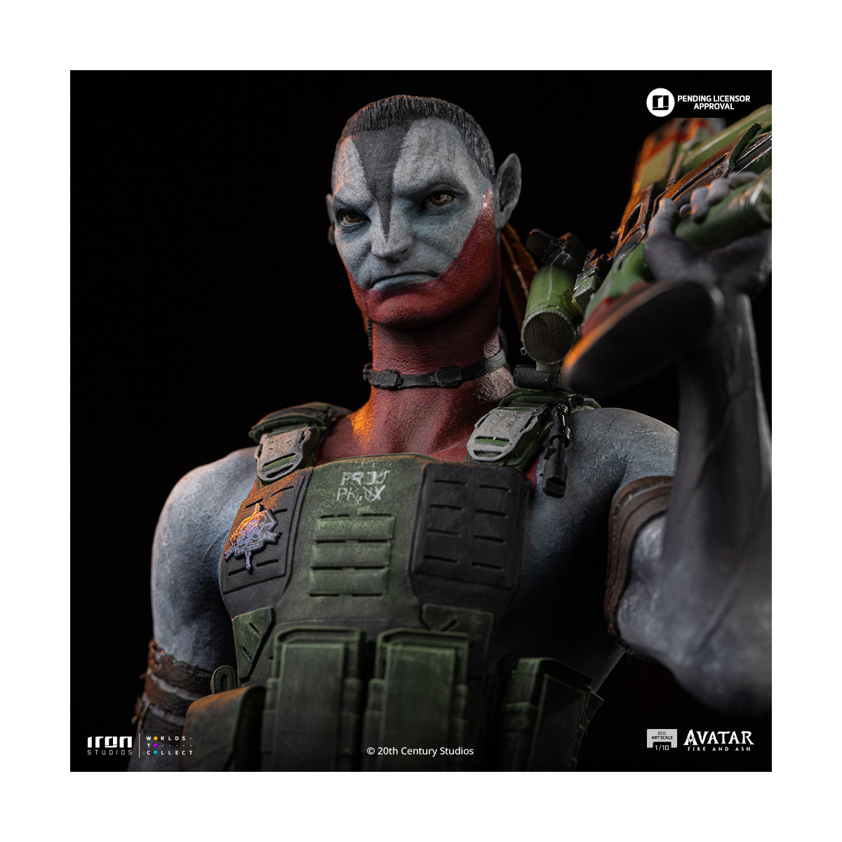 Iron Studios - Miles Quaritch Art Scale 1/10 - Avatar 3: Fire and Ash