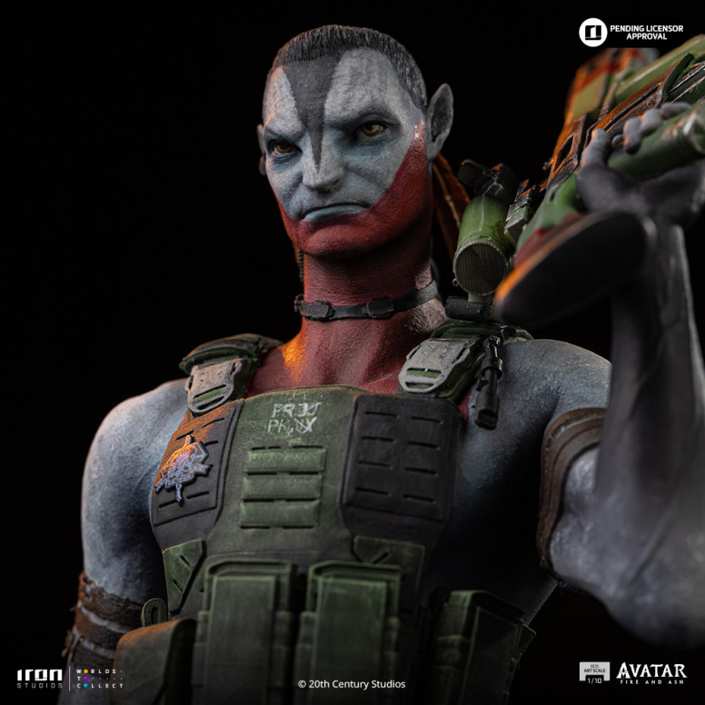 Iron Studios - Miles Quaritch Art Scale 1/10 - Avatar 3: Fire and Ash