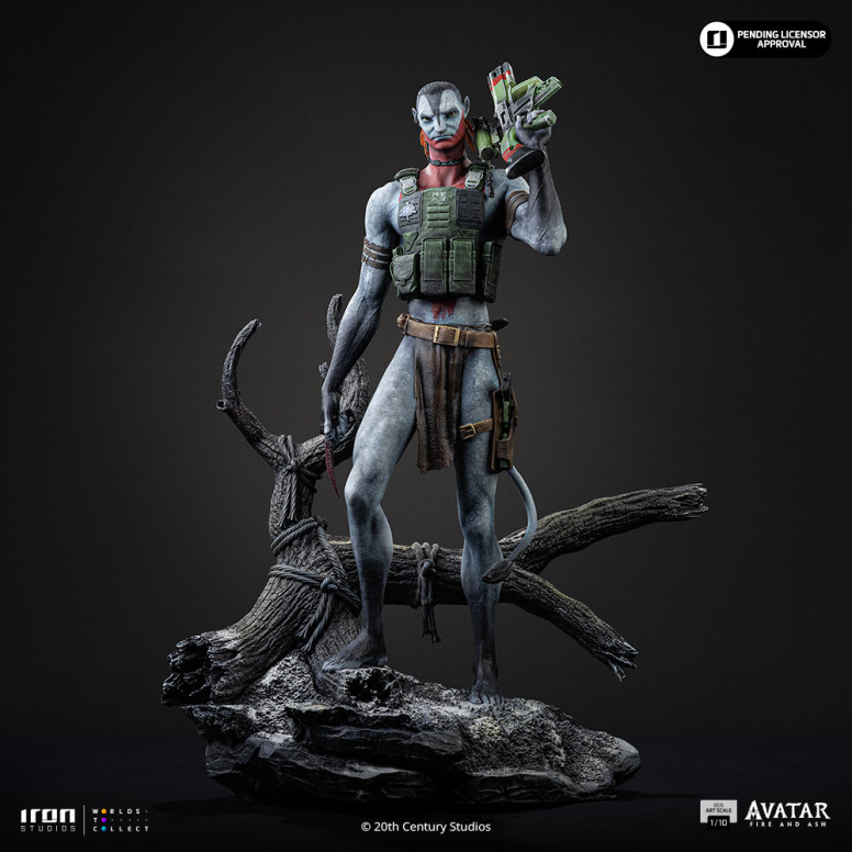 Iron Studios - Miles Quaritch Art Scale 1/10 - Avatar 3: Fire and Ash