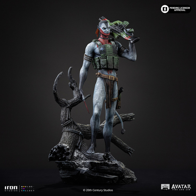 Iron Studios - Miles Quaritch Art Scale 1/10 - Avatar 3: Fire and Ash