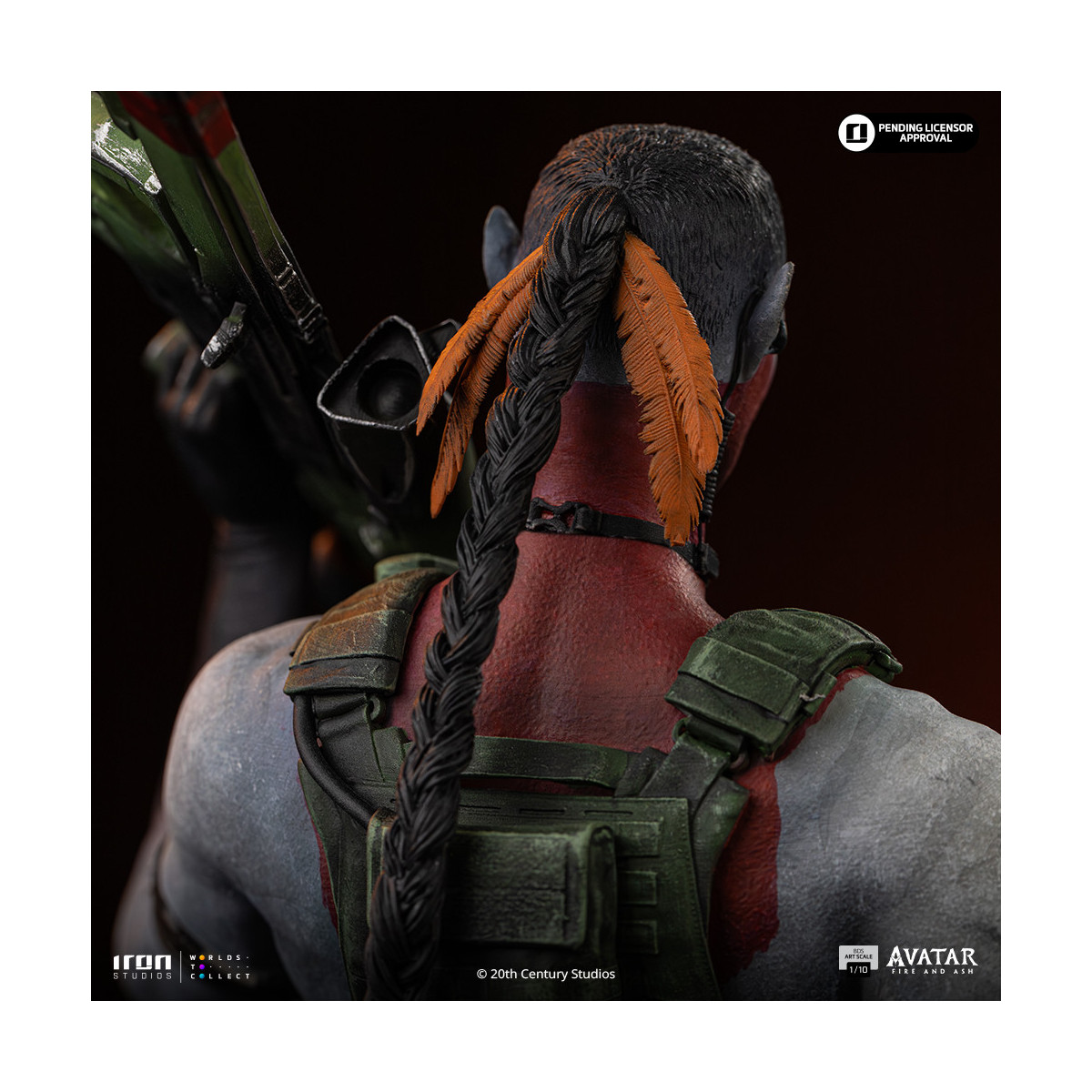Iron Studios - Miles Quaritch Art Scale 1/10 - Avatar 3: Fire and Ash