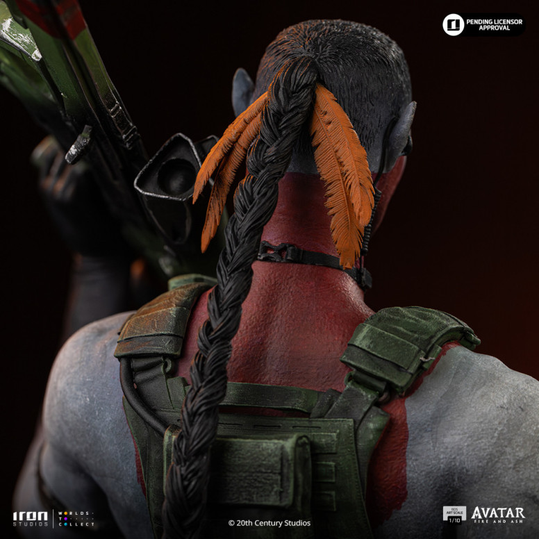 Iron Studios - Miles Quaritch Art Scale 1/10 - Avatar 3: Fire and Ash