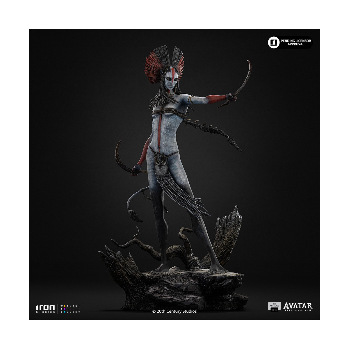 Iron Studios - Varang Art Scale 1/10 - Avatar 3: Fire and Ash